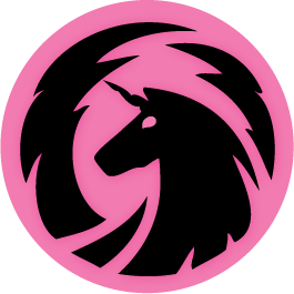 pink unicorn, Trans Resistance Network Logo